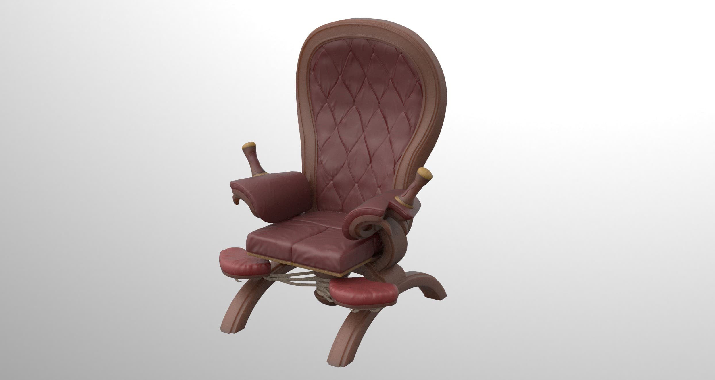 Catari on the naughty chair