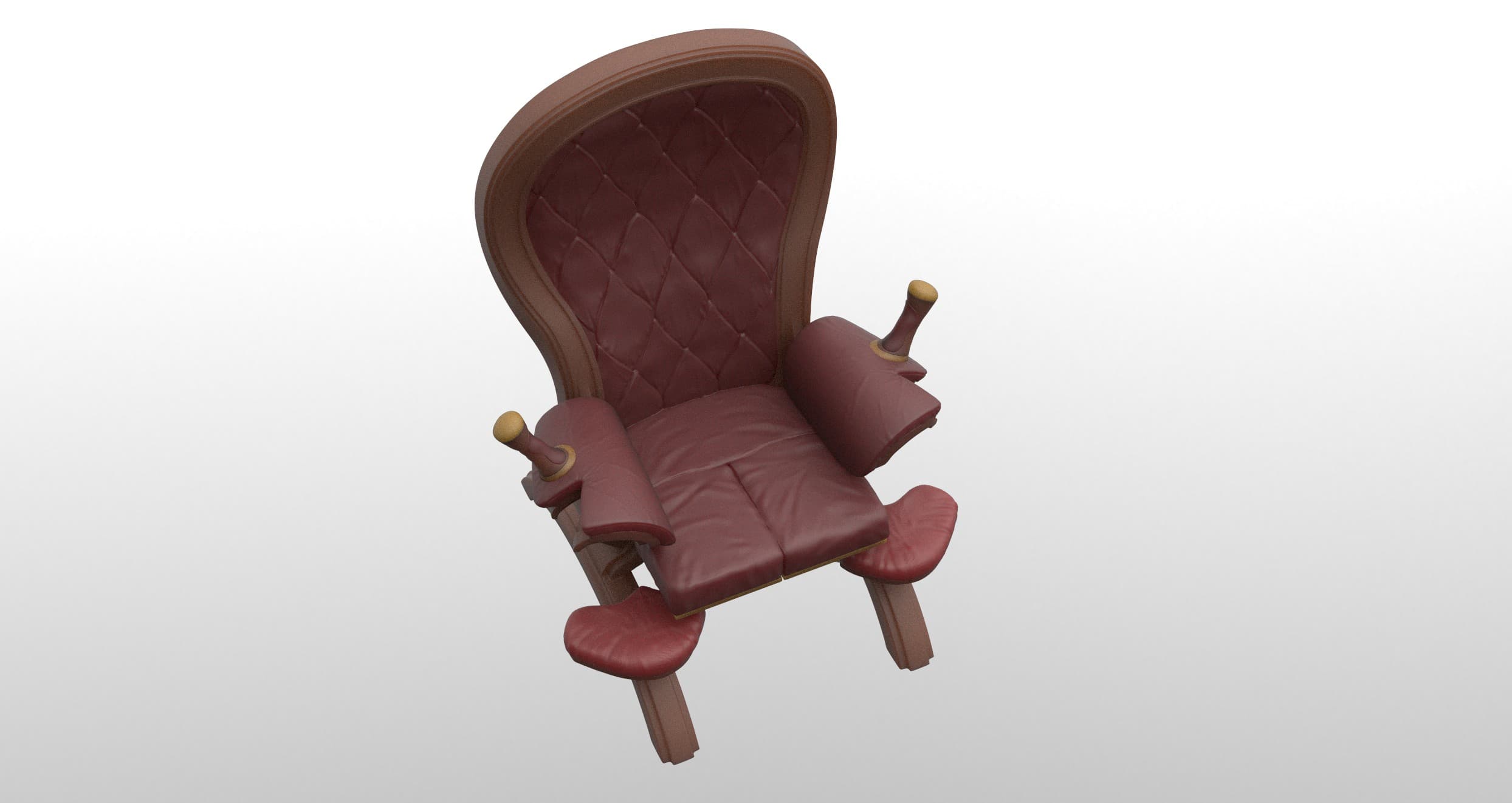 Catari on the naughty chair