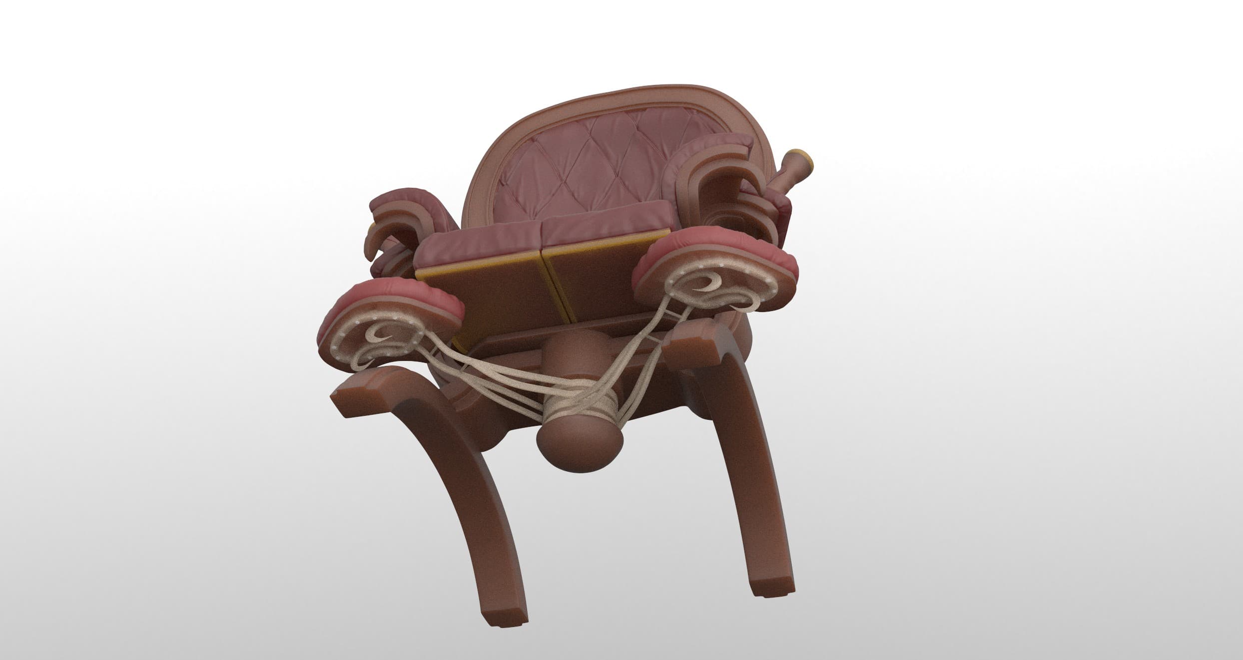 Catari on the naughty chair